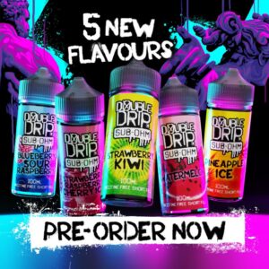 Double Drip 120ml E-Liquid Shortfill E-liquids - Image 2