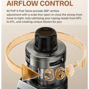 VooPoo PnP X MTL + DTL Replacement Pods | Drag X2 / S2 | 2pcs/pack - Image 2