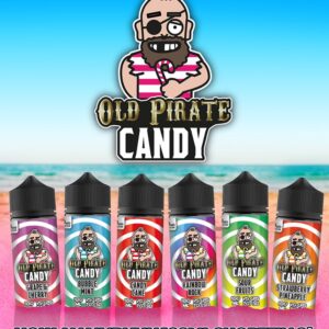 Old Pirate E-Liquid 120ML Shortfill E-liquids - Candy Series - Image 1