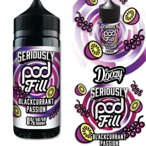 Seriously Pod Fill by Doozy 120ml 50/50 E-Liquid Shortfill E-liquids - Image 4