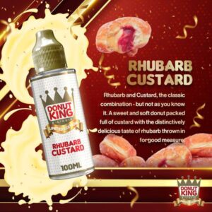 Donut King Limited Edition E-liquid 120ml Shortfill E-liquids - Image 2