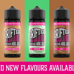Drifter Bar Juice 120ml E-Liquid Shortfill E-liquids 50/50 VG/PG - Image 4