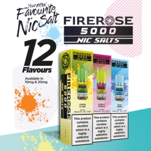 Elux Firerose 5000 Nic Salts 10ml - 10MG - Image 1