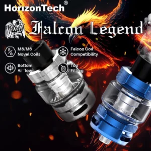HorizonTech Falcon Legend Sub Ohm Tank | Free Bubble Glass - Image 3