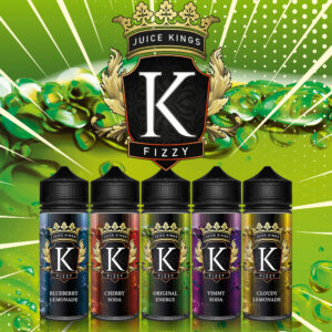 Juice Kings 120ml Shortfill E-liquids | Fizzy Range - Image 1