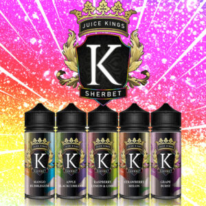 Juice Kings 120ml Shortfill E-liquids | Sherbet Range - Image 1