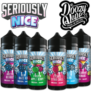 Seriously Nice by Doozy 120ml E-Liquid Shortfill E-liquids - Image 1