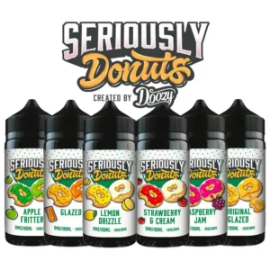 Seriously Donut 100ml Shortfills Eliquid By Doozy Vape