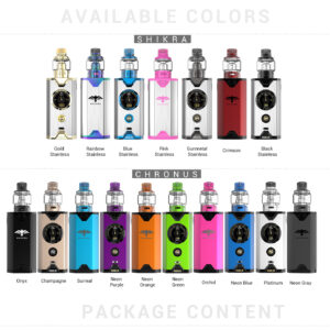 Sigelei Chronus Shikhra 200w Tc Kit - Image 2