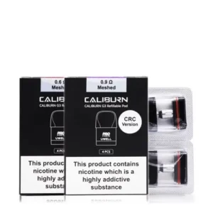 Uwell Caliburn G3 Replacement Pods - 4pcs/pack - Image 1
