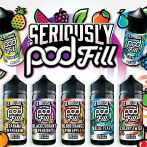 Seriously Pod Fill by Doozy 120ml 50/50 E-Liquid Shortfill E-liquids - Image 1