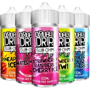 Double Drip 120ml E-Liquid Shortfill E-liquids - Image 1