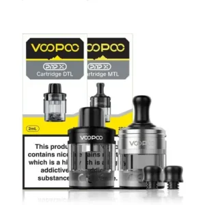 VooPoo PnP X MTL + DTL Replacement Pods | Drag X2 / S2 | 2pcs/pack