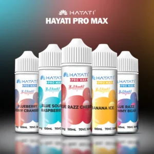 Hayati Pro Max 100ml E-Liquid Shortfill E-liquids 70/30 VG/PG - Image 1