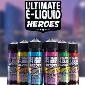 Ultimate Puff Premium E Liquid 120ml Shortfill E-liquids l Heroes Range - Image 1
