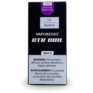Vaporesso GTR Coils for FORZ Tank | Pack of 3 | 0.4 Ohm Mesh