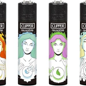 Clipper Lighters 40PK -   Elements 3a