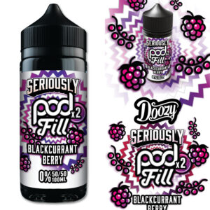 Seriously Pod Fill X2 by Doozy 120ml 50/50 E-Liquid Shortfill E-liquids - Image 11