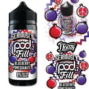 Seriously Pod Fill X2 by Doozy 120ml 50/50 E-Liquid Shortfill E-liquids - Image 7