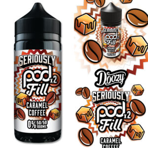 Seriously Pod Fill X2 by Doozy 120ml 50/50 E-Liquid Shortfill E-liquids - Image 2