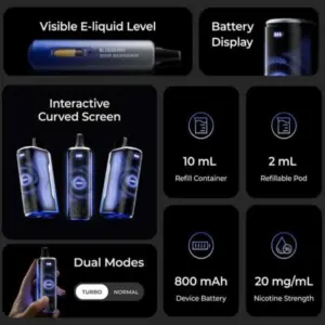 Lost Mary Nera 30K Fullview Pod Kit - Image 4