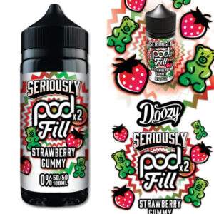 Seriously Pod Fill X2 by Doozy 120ml 50/50 E-Liquid Shortfill E-liquids - Image 4