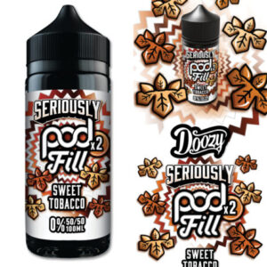 Seriously Pod Fill X2 by Doozy 120ml 50/50 E-Liquid Shortfill E-liquids - Image 3