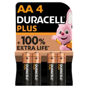Duracell AA Battery Box (4 x 20pk)