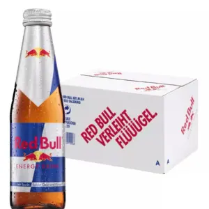 Red Bull Energy Drink Glass Bottle 250ml 24Pk