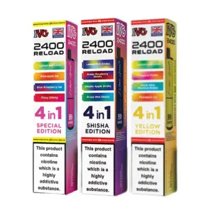 IVG 2400 RELOAD 4-in-1 Multi Flavour Prefilled Pods - Image 2