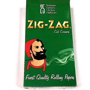 Zig Zag Green Std 25pk Box