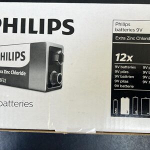 Philips 9V Batteries 12PK - Image 1