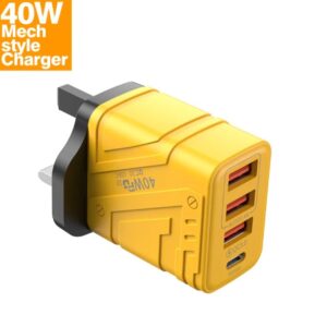Universal 4-Port PD Charging Plug 40W - Image 1