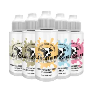Lancashire Creamery 100ml E-Liquid - Image 1