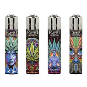 Clipper Lighter 48-Pack - Weed Trip