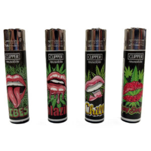 Clipper Lighter 48-Pack - Weed Vibes