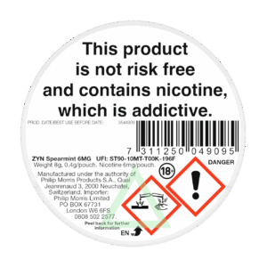 ZYN Nicotine Pouches MINI 6mg - Image 3